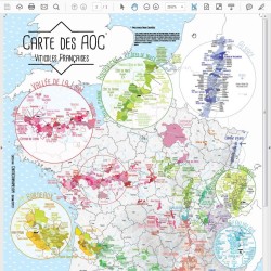 Numerique - Carte des AOC de France